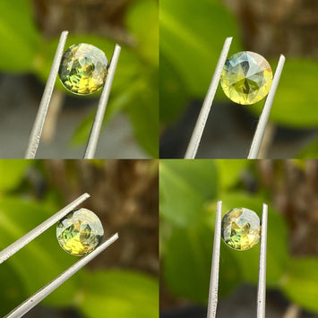 Australian Parti Sapphire 1.27 carats - STRAGEMS & JEWELS