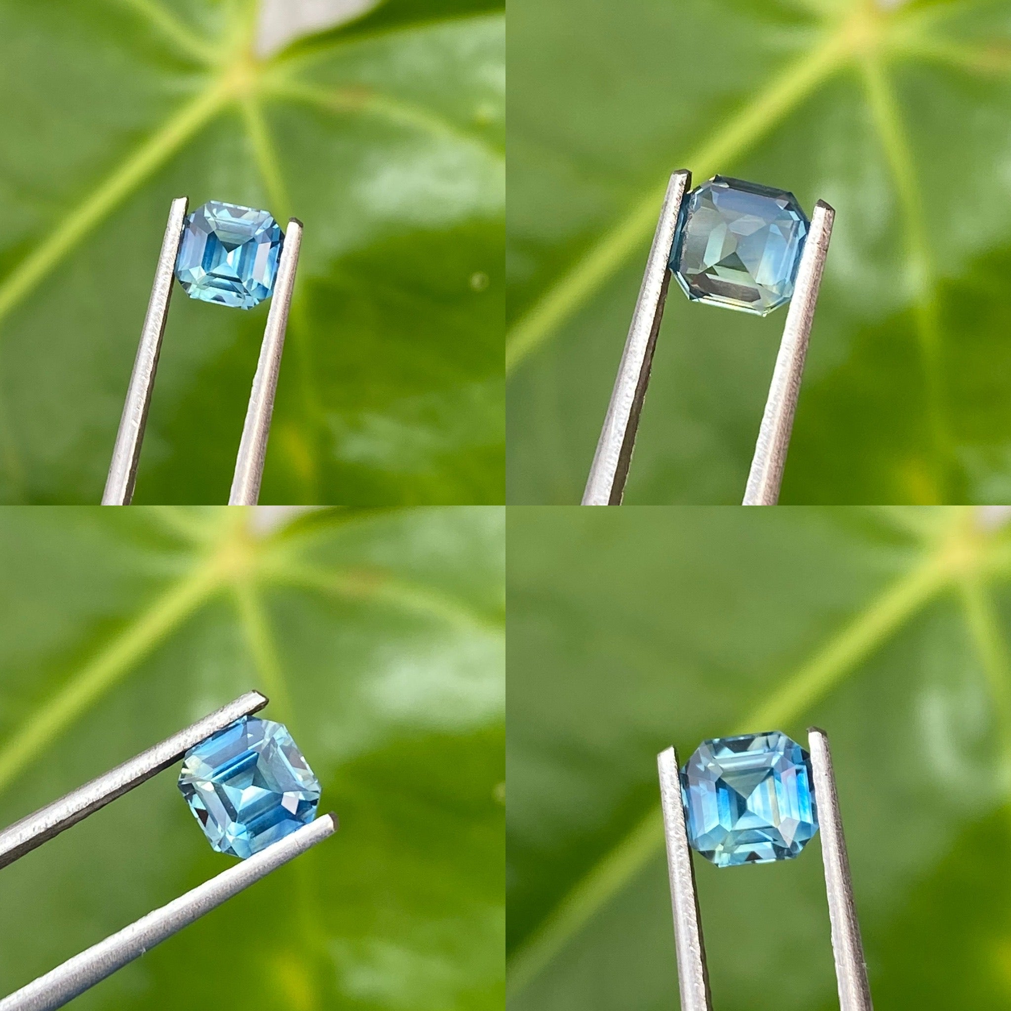 Teal Sapphire 1.09 CT