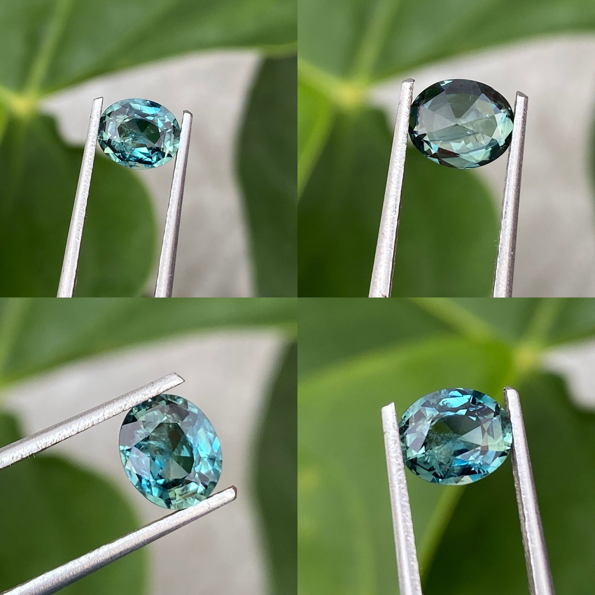 Teal Sapphire 1.29 CT