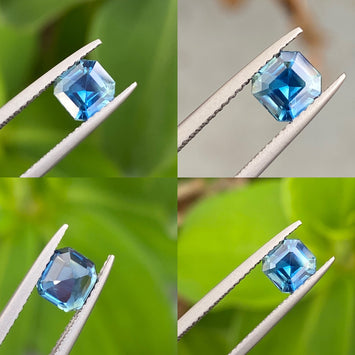 Natural Teal Sapphire 1.25 CT
