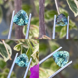 Teal Green Sapphire 1.03 carats