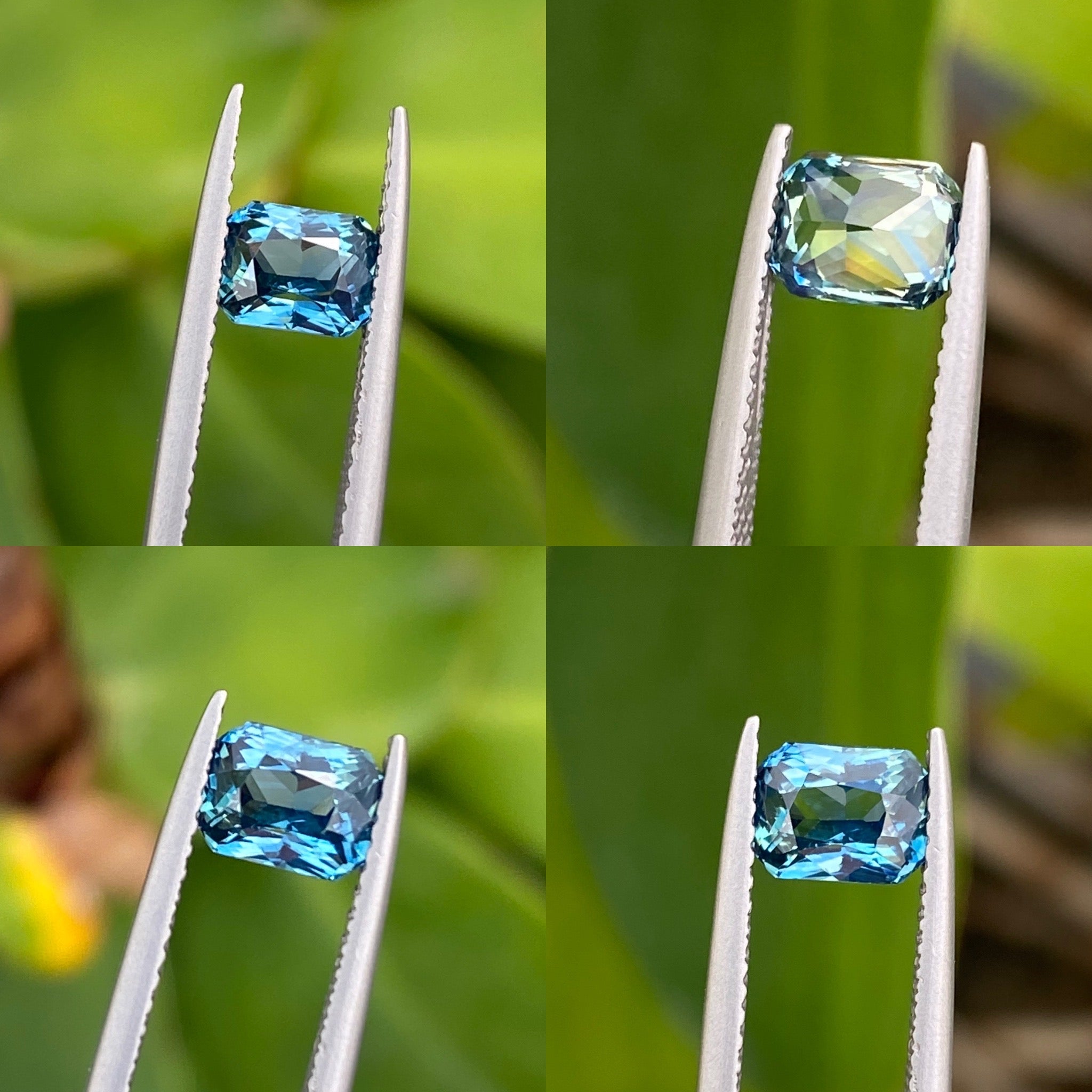 Teal Sapphire 1.08 CT