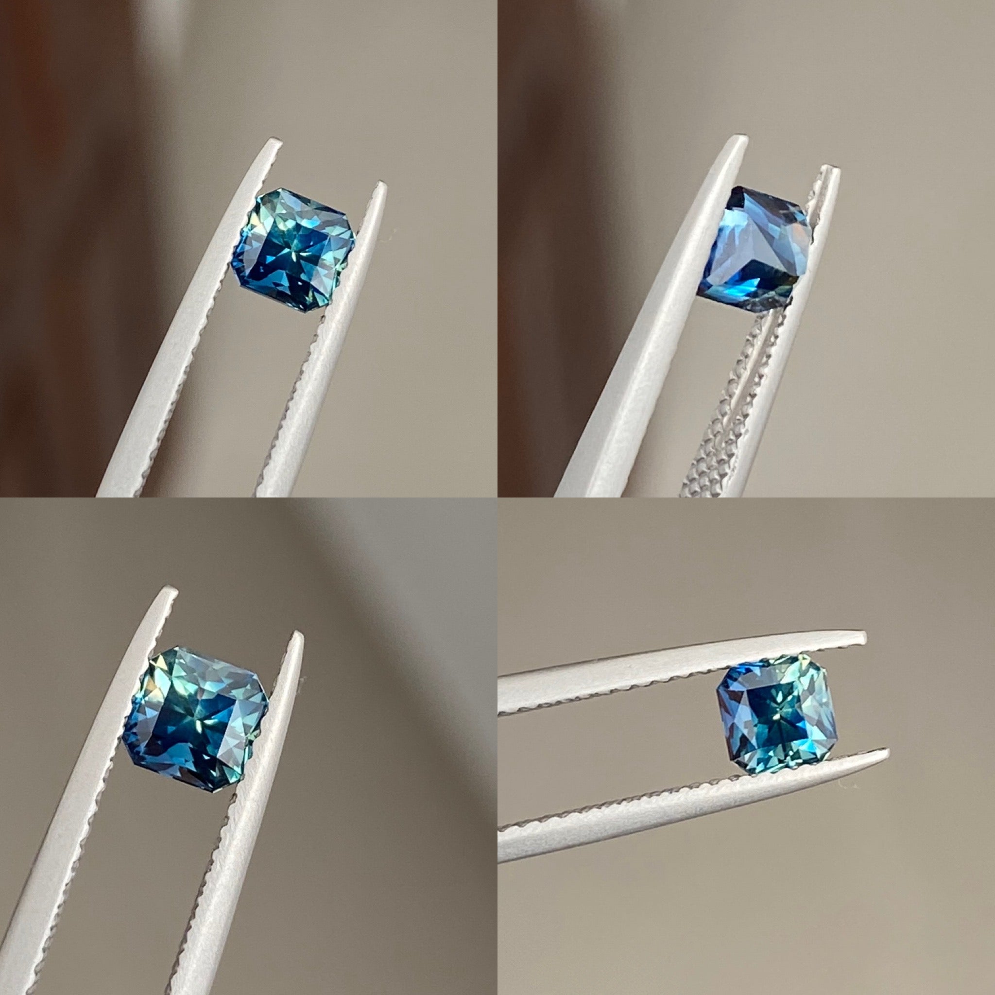Australian Teal Sapphire 0.93 CT