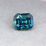 Natural Peacock Teal Sapphire 3.50 CT