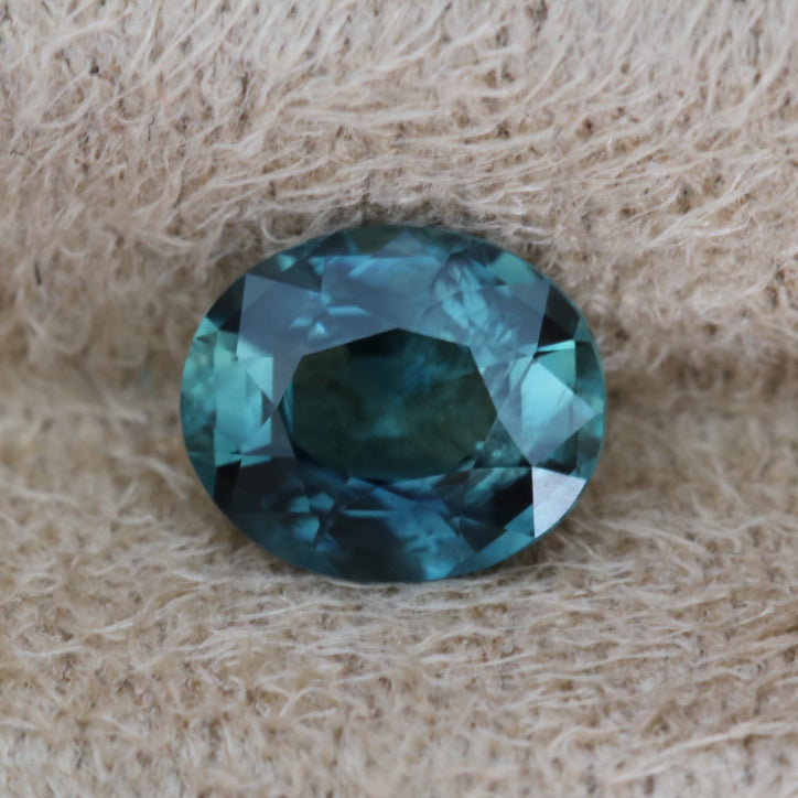 Teal Sapphire 1.29 CT