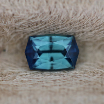 Natural Teal Hexagon Sapphire 1.0 CT