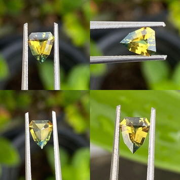 Parti Sapphire 0.78 Carats - STRAGEMS & JEWELS