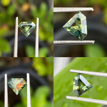 Parti Sapphire 0.80 CT - STRAGEMS & JEWELS