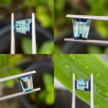 Teal Sapphire 1.19 CT