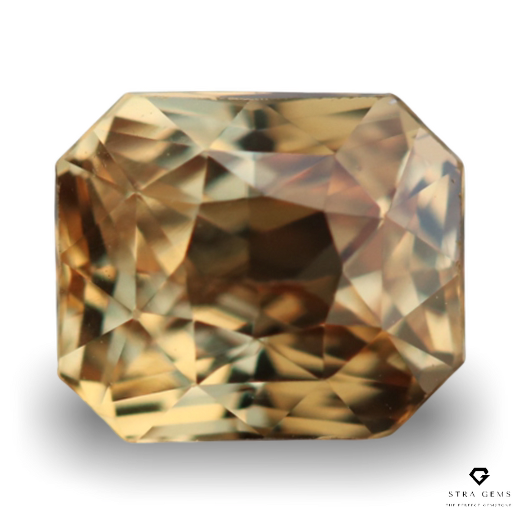 Peach Sapphire 1.12 carats - STRAGEMS & JEWELS