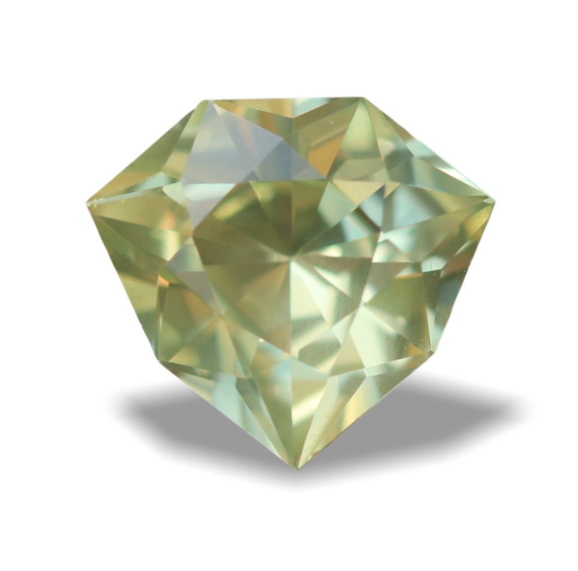 Yellowish Green Sapphire 1.31 carats - STRAGEMS & JEWELS