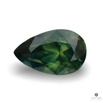 Green Sapphire 1.67 CT - STRAGEMS & JEWELS