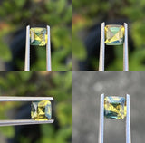 Australian Parti Sapphire 1.11 carats - STRAGEMS & JEWELS