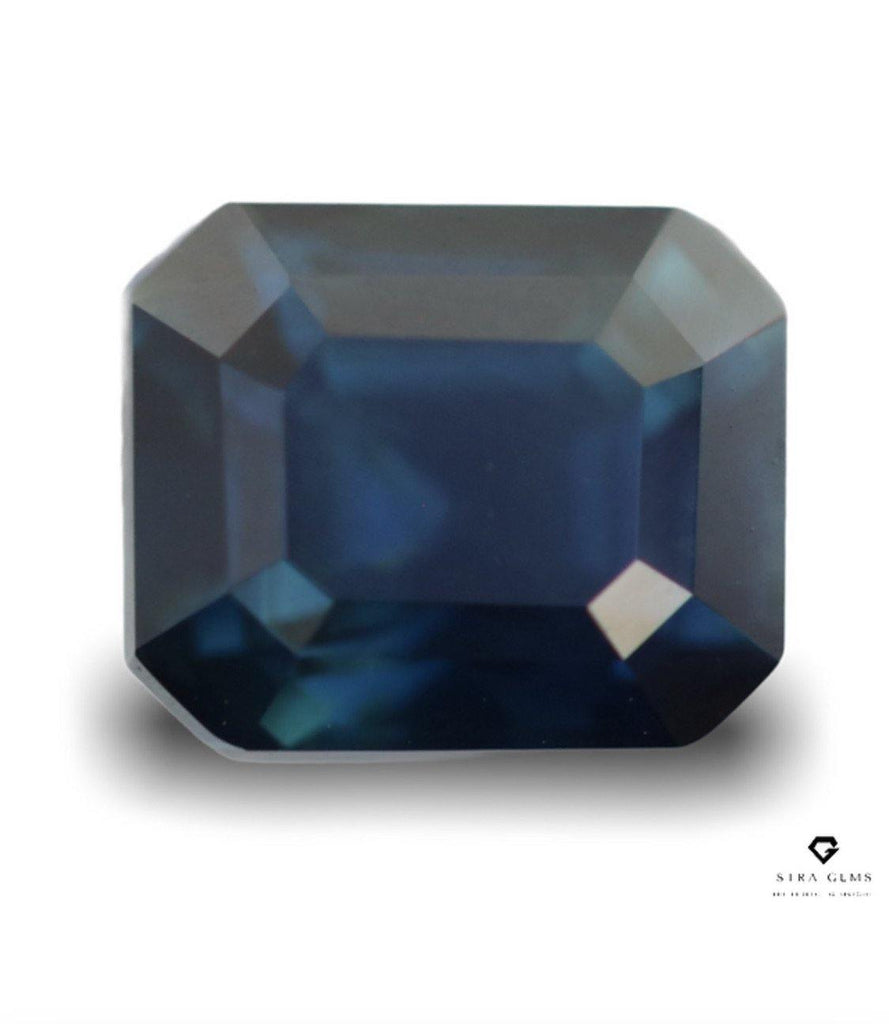 Australian Intense Blue Sapphire 1.54 carats - STRAGEMS & JEWELS