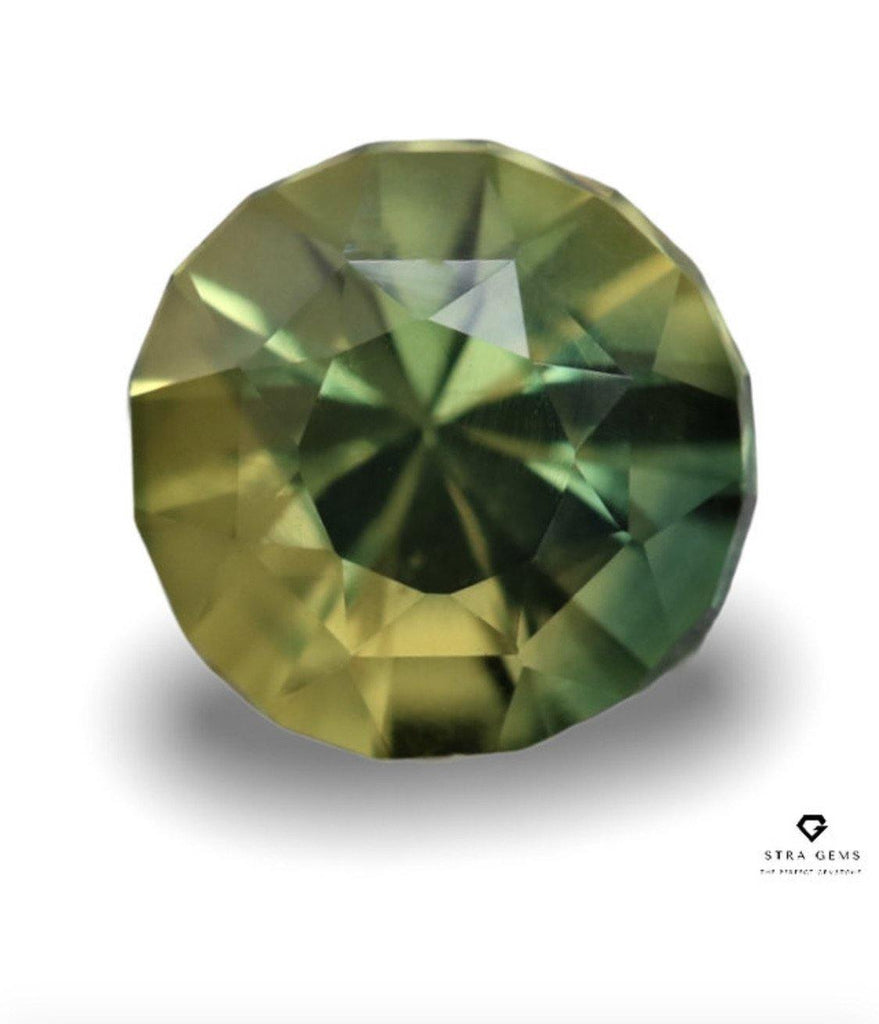 Australian Parti Sapphire 1.25 carats - STRAGEMS & JEWELS