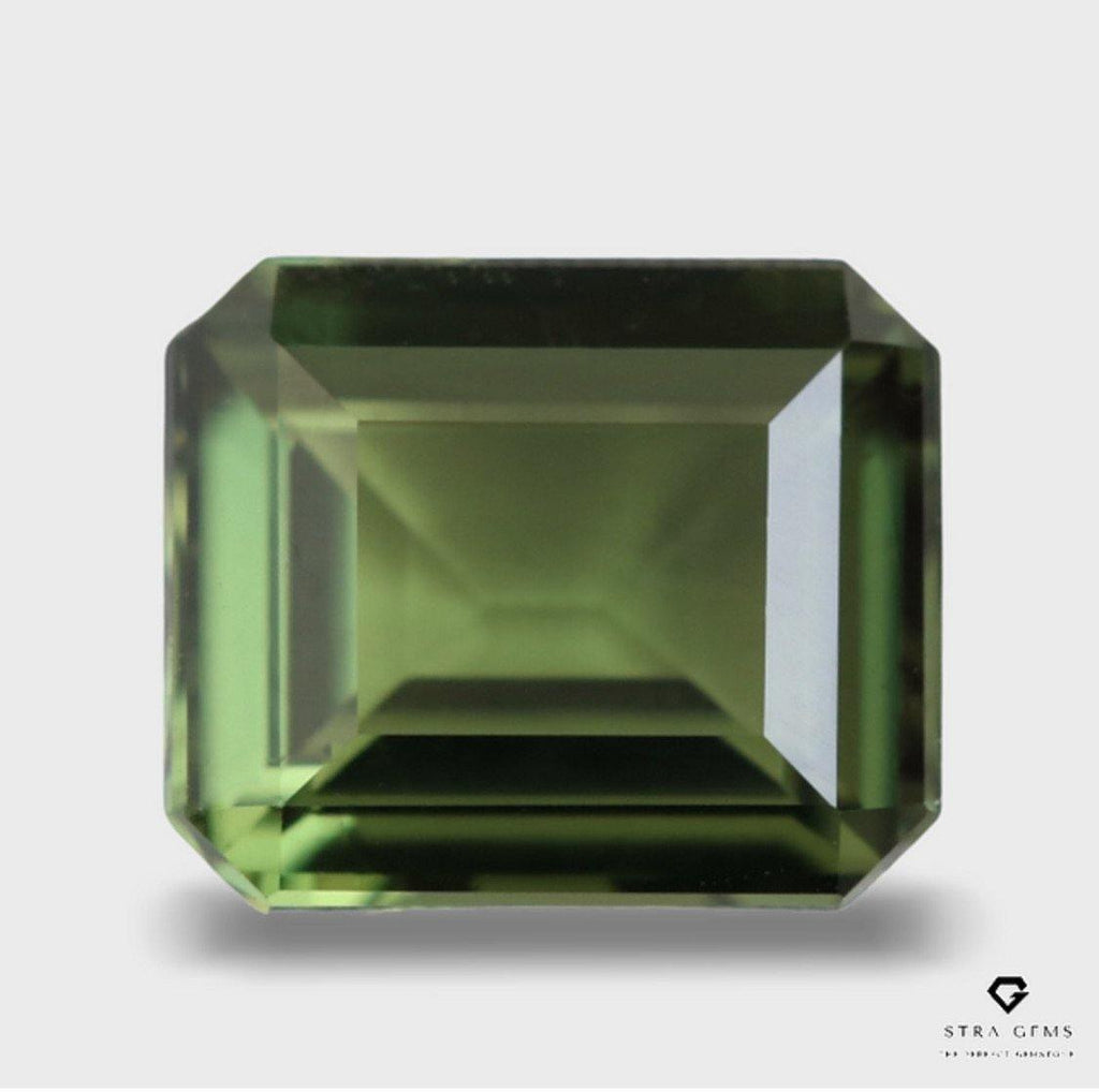 Australian Green Sapphire 1.07 carats - STRAGEMS & JEWELS